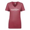 Next Level Apparel 1540 - Ladies' Ideal V-Neck Thumbnail